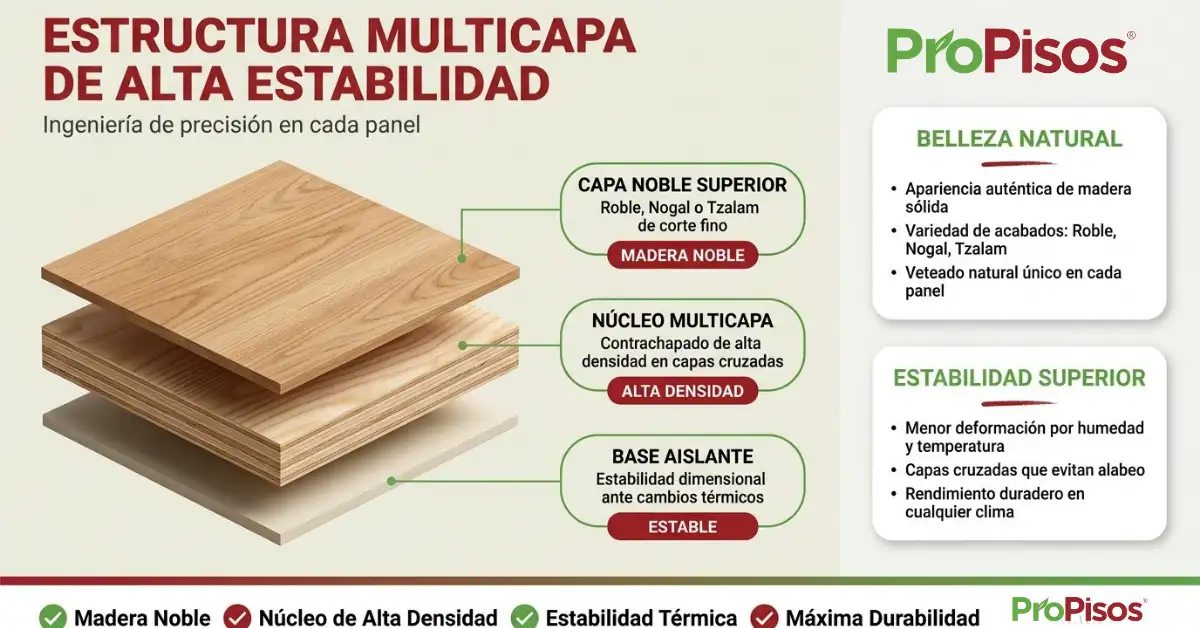  madera de ingenieria en Metepec 